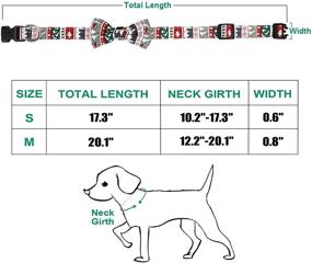 img 1 attached to Holiday Cheer: HAOPINSH Christmas Bow Tie Dog Collar - Adjustable, Durable, and Comfortable Collar for Dogs and Cats