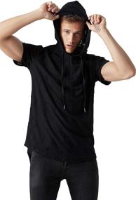 img 4 attached to 👕 KLIEGOU Hipster Hoodie Tshirt 1705 2: Ideal Men's Clothing for Stylish Shirts