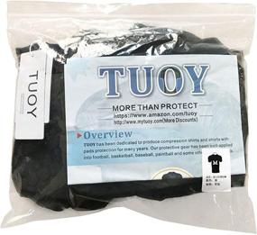 img 1 attached to TUOYR Compression Protector Undershirt Paintball Sports & Fitness for Other Sports