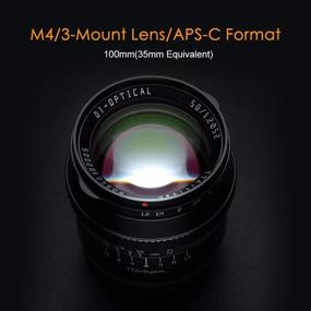 img 2 attached to 📷 TTartisan 50mm F1.2 APS-C Format Lens: Manual Focus with Large Aperture for Panasonic & Olympus M4/3 Mirrorless Cameras