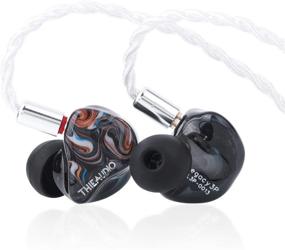 img 4 attached to THIEAUDIO Legacy 4 Hybrid Driver In-Ear Monitor with 2 Tuning Switches, Detachable 7N OCC 0.78mm 2Pin Cable, and Custom Faceplate