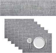 gotcele modern placemats: stylish & heat resistant table mats logo