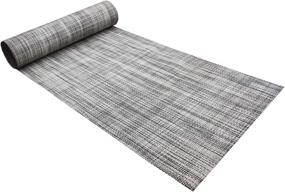 img 1 attached to GoTCele Modern Placemats: Stylish & Heat Resistant Table Mats