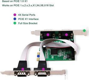 img 2 attached to Системы адаптеров LinksTek Express PCIE PCIE SE4