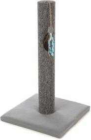 img 3 attached to 🐱 Ultimate Feline Entertainment: SmartyKat Simply Scratch Interactive Carpet Cat Scratch Post & Feather Cat Toy