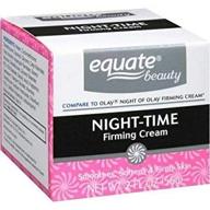 equate firming night cream face moisturizer 2 oz - pack of 4 for maximal results! logo