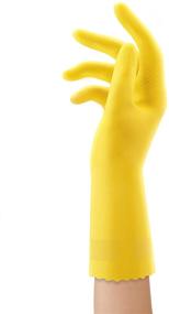 img 3 attached to 🧤 Playtex Handsaver Reusable Rubber Gloves (Medium, Pack of 12): Durable and Affordable Hand Protection