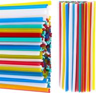 🔧 100-piece plastic welding rods: 7.9 inch repair rods for car bumpers & daily plastic fixes | pp/pvc/ppr | 20 pieces/color logo