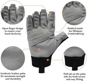 img 3 attached to 🧗 Intra-FIT Lightweight Climbing Gloves: Breathable Gear for Optimal Performance in Rock, Tree, Wall, and Mountain Climbing