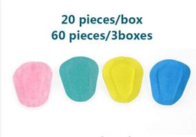 img 2 attached to 👁️ Eye Patches for Kids and Adults: 60 Pieces Adhesive Eye Patch Bandages in 4 Colors - Ideal for Treating Amblyopia and Lazy Eye