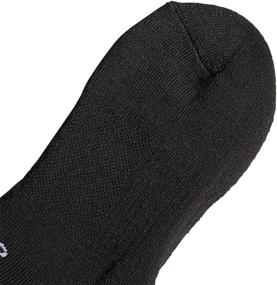 img 1 attached to 🧦 adidas Originals Kids Trefoil Cushioned No Show Socks (6-pair) - Unisex