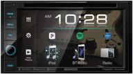 kenwood ddx376bt автомагнитола с bluetooth и dvd-плеером на 6,2 дюйма и четким сопротивляющимся сенсорным экраном. логотип