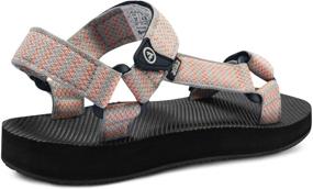 img 3 attached to 👣 Atika Women's Islander Sandals: Comfortable Arch Support for Outdoor Walking, Hiking, and Sports