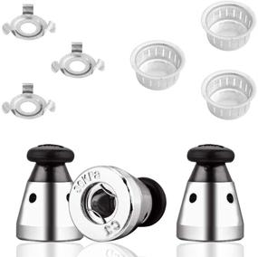 img 4 attached to Enhance Safety in Your Kitchen with Sonku 3 Pcs Universal Cooker Jigger Valve: 80KPA Relief Valve Replacement Part with Anti-Blocking Cover and Bracket