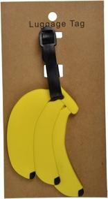 img 2 attached to Fruit Luggage Bright Travel Label Travel Accessories for Luggage Tags & Handle Wraps