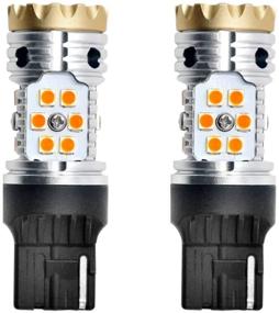 img 4 attached to LASFIT 7440 LED Turn Signal Light - Anti Hyper Flash Canbus Ready - Upgraded Automotive Bulbs (Pack of 2)