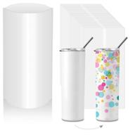 🔥 revolutionary sublimation shrink sleeve transfer tumblers: enhance your designs with ease! logo
