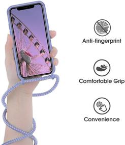 img 1 attached to Abitku Crossbody Silicone Adjustable Protective Cell Phones & Accessories