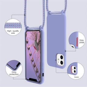 img 3 attached to Abitku Crossbody Silicone Adjustable Protective Cell Phones & Accessories