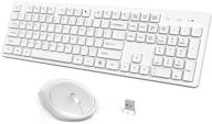 premium full size wireless keyboard for desktops - ultimate computer accessories & peripherals logo