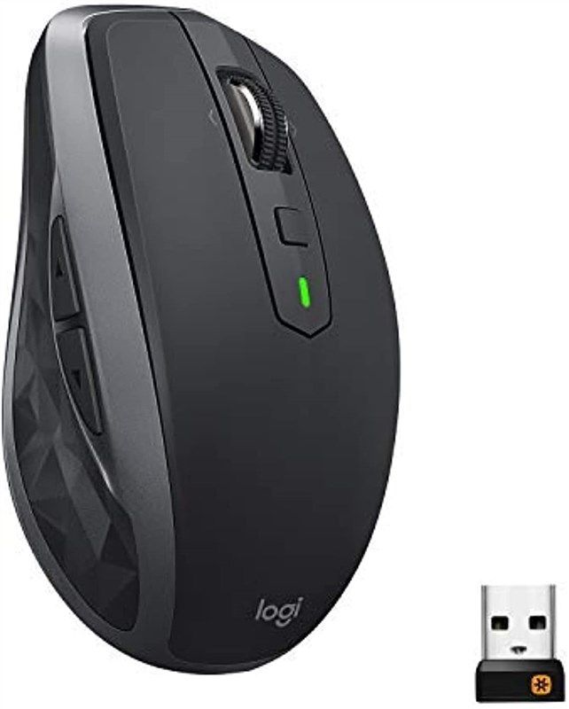 logitech anywhere wireless laser mouse logo
