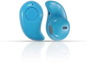 img 4 attached to 🎧 Синий мини-наушник Bluetooth S530 - гарнитура для рукоплесовых наушников для iPhone, Samsung Galaxy и смартфонов