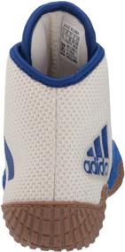 img 2 attached to Adidas Wrestling Shoes for Kids - White/Royal