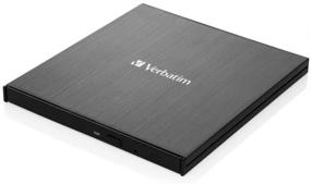 img 4 attached to Verbatim Slimline Blu-Ray DVD CD Writer USB 3.0 - M-Disc Ready | Windows & Mac Compatible | Metallic Black