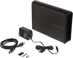 img 4 attached to Black Vantec NexStar DX USB 3.0 External Enclosure for SATA Blu-Ray/CD/DVD Drive