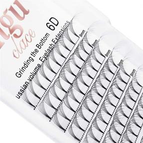 img 4 attached to Russian Eyelash Extenisons Premade 12 15Mm