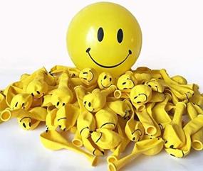 img 3 attached to Smile Face Yellow Inch Balloons