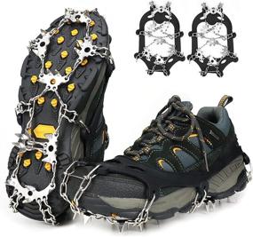 img 4 attached to LyTinxy Crampons Traction Stainless Mountaineering