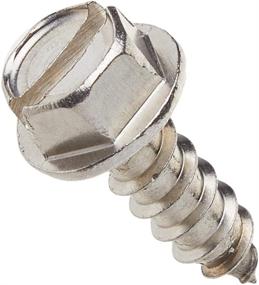 img 4 attached to 🔩 SNUG Fasteners 4-Pack Stainless Steel License Plate Screws (SNG253)