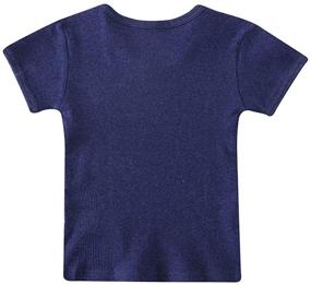 img 3 attached to Toddler Sleeve Little Ribbed T Shirt