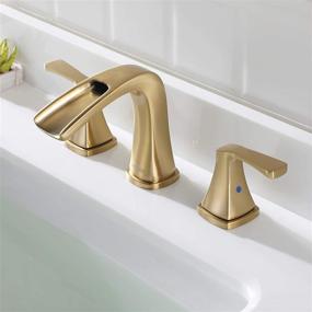 img 1 attached to 🚿 Enhance Your Bathroom with PARLOS Waterfall Widespread Bathroom Handles: Transform Your Space with Style and Function