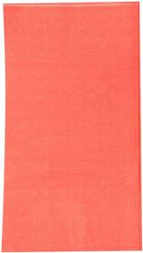 img 4 attached to 📎 Coral Pink Paper Napkins, 120 Pack - 7.5 x 4.25 Inches