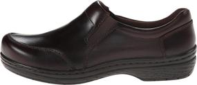 img 2 attached to 👞 Medium Mahogany Smooth Men's Shoes by Klogs Footwear