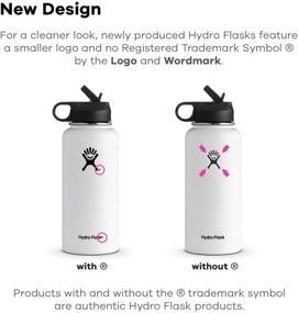 img 2 attached to 💧 Stay Hydrated in Style: Hydro Flask 32-Ounce Wide Mouth Water Bottle with Straw Lid in Black