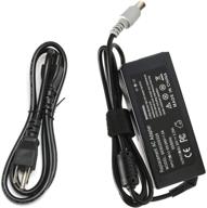 💻 65w laptop charger ac adapter for lenovo thinkpad e545 t530 t61 x140e x230; edge 15 e430 e520 e530 e535; sl500 sl510 t430u t520 x120e x130e x131e x200 x201 x220 x230t x300 x60 s230u twist - power cord included logo