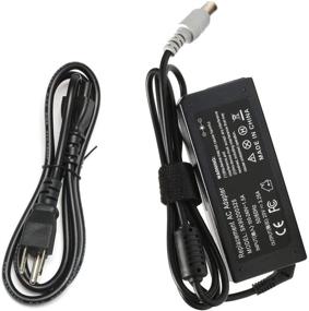 img 4 attached to 💻 65W Laptop Charger AC Adapter for Lenovo Thinkpad E545 T530 T61 X140e X230; Edge 15 E430 E520 E530 E535; SL500 SL510 T430u T520 X120e X130e X131e X200 X201 X220 X230t X300 X60 S230u Twist - Power Cord Included