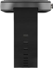 img 1 attached to Стильные часы Motorola Moto 360 с черным кожаным ремешком - оставайтесь на связи с элегантностью