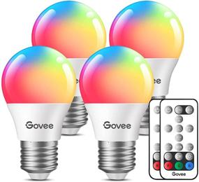 img 4 attached to 🌈 Govee Регулируемая Многоцветная Декоративная Лампа со Сменными Опциями.