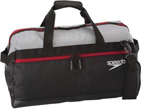 img 4 attached to 👜 Stylish and Spacious Speedo Ventilator Duffle Bag: Perfect Companion for All Your Gear