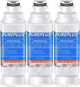 img 4 attached to 💧 PUREPLUS DA97-17376B Water Filter Replacement for Samsung HAF-QIN/EXP RF23M8070SG/RF23M8090SR/RF23M8570SR/RF23M8590SG, 3 Pack