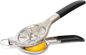 img 4 attached to 🍋 EcoJeannie® Jumbo Stainless Steel Lemon Squeezer - Patent Pending, Flat Press Design, Never Rust, Never Break - Ultimate Manual Juicer (LS0003S)