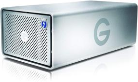 img 4 attached to 🔒 G-Technology 20TB G-RAID - Thunderbolt 3, USB-C (USB 3.1 Gen 2), HDMI - Removable Dual Drive Storage - Silver (0G05763-1)