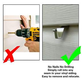 img 3 attached to 🏡 Hassle-Free Outdoor Décor: Siding No Hole Hanging Solutions