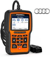 🔧 (2021 upgraded) foxwell nt510 elite vag code reader, diagnostic scanner for vw, audi, skoda, seat, all systems, obd2 scan tool for all car brands, reset abs, sas, epb, tpms, oil light, and more logo