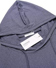 img 1 attached to Толстовка COOFANDY Легкий спортивный пуловер