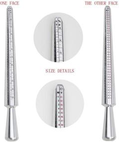 img 3 attached to 📏 NIUPIKA Ring Sizer Measuring Tool: Easy-Use Metal Mandrel Gauge & US Size 1-13 Sizing Set for Jewelry Making - 27 Piece Kit